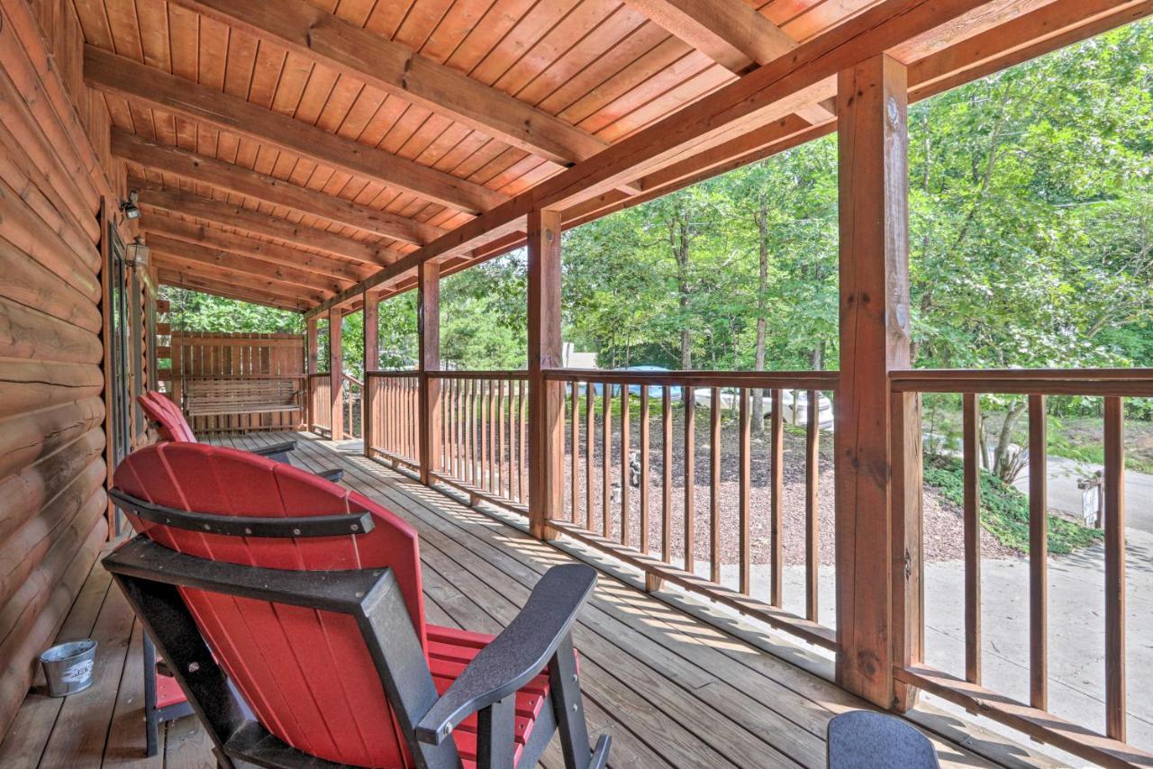 Cabin With Deck And Fireplace Less Than 3 Mi To Dollywood! Pigeon Forge Exterior foto